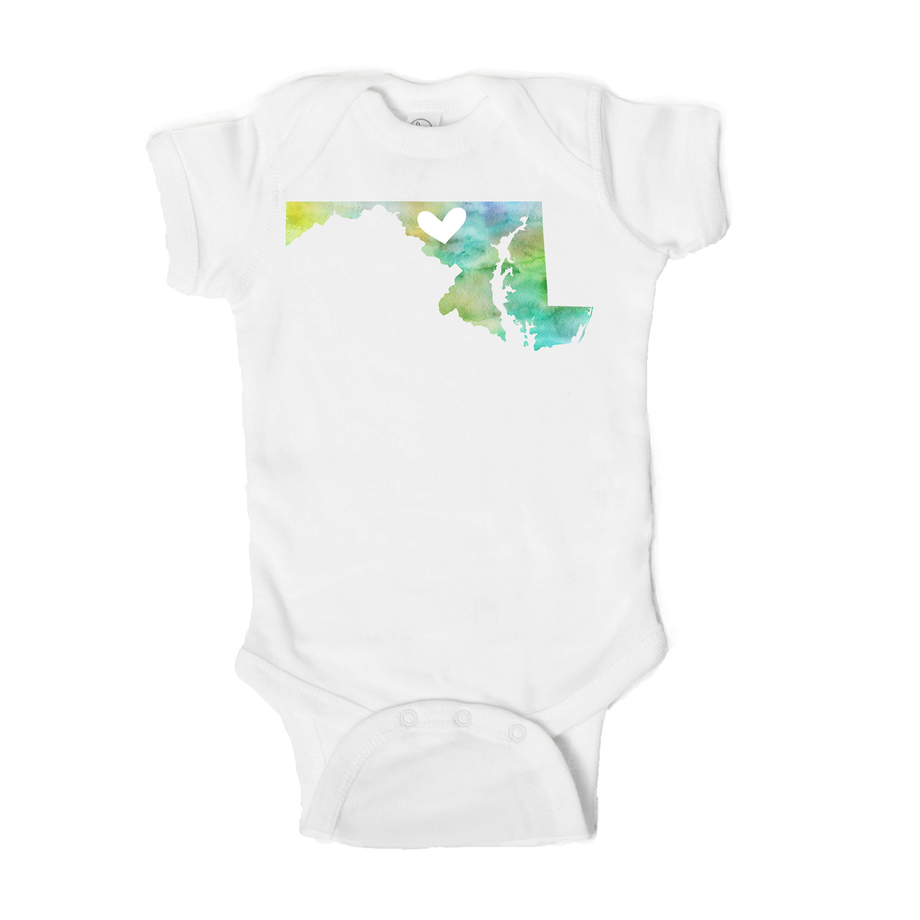Maryland Baby Onesie - One Strange Bird