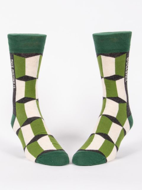 This Meeting Is Bullshit M-Crew Socks