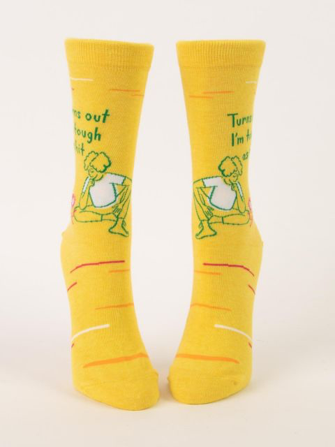 Turns Out I’m Tough As Sh*t W-Crew Socks