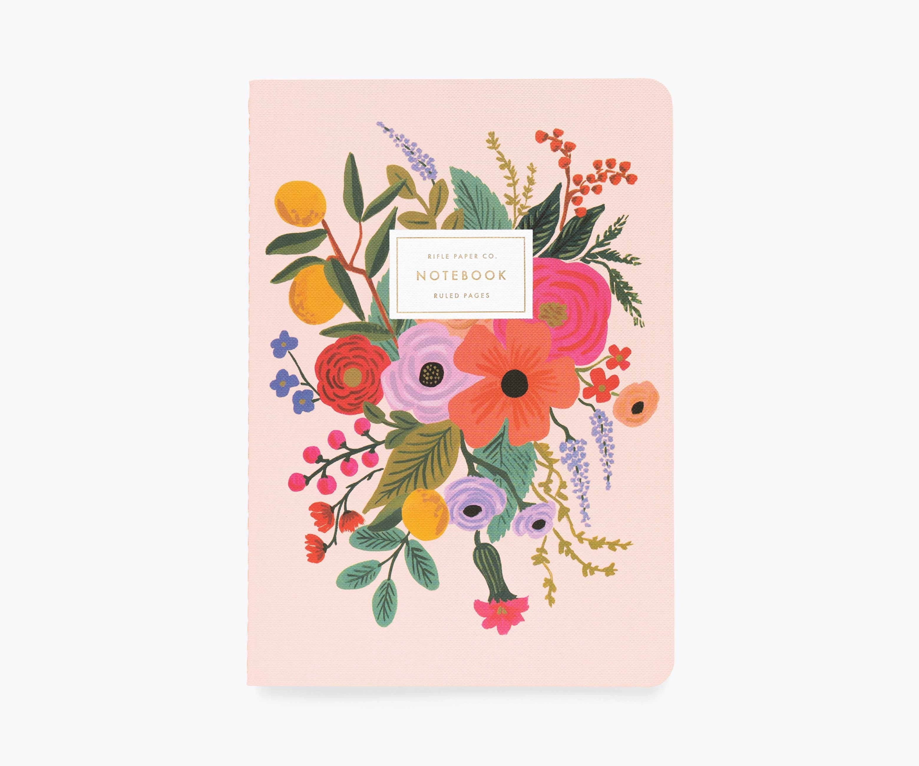 Garden Party Stitched Notebook Set