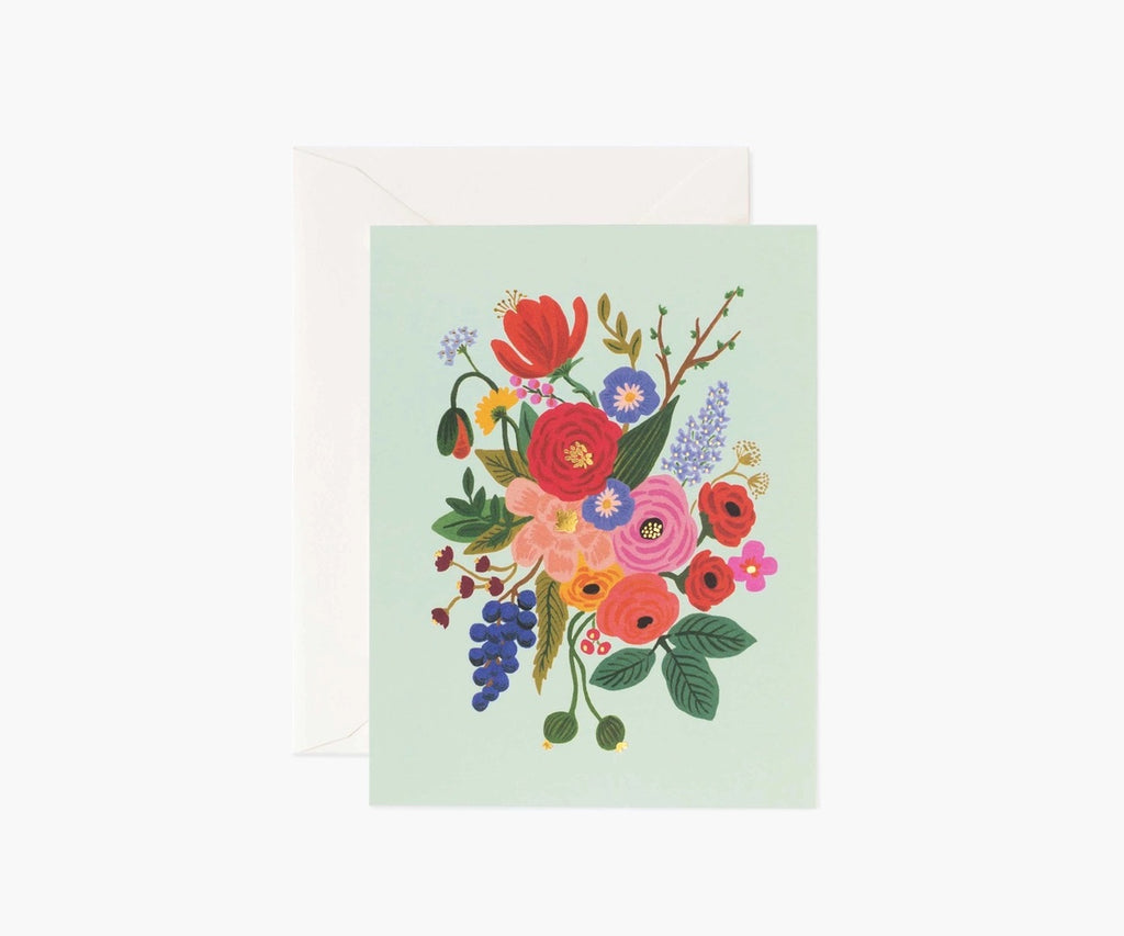 Garden Party Mint Card
