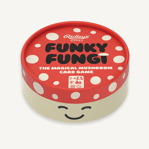 Ridley's Funky Fungi Mushroom Card Collecting Game for 2-4 Players Aged 8+, 30-Minute Playtime