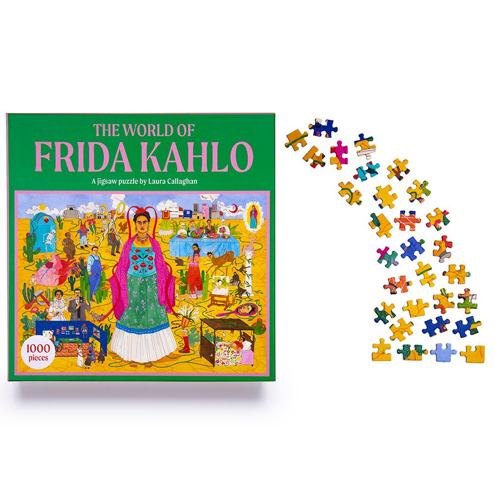 The World of Frida Kahlo: A Jigsaw Puzzle; 1000 pc