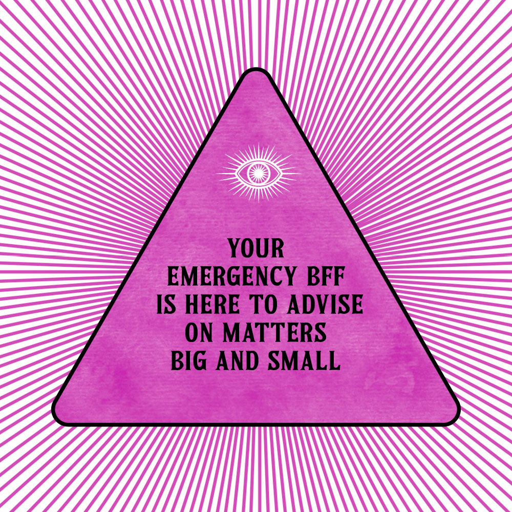 Trust the Triangle Fortune-Telling Deck: Pocket Gal Pal