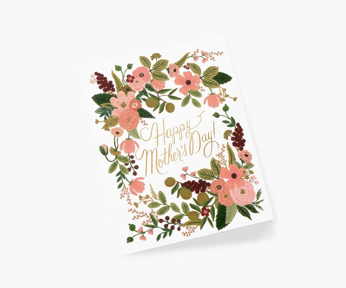 Garden Party Mothers Day Card