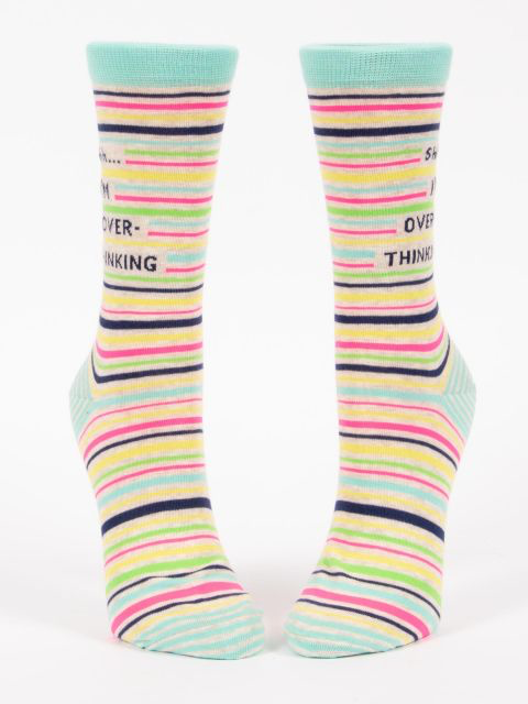 Shhh I’m Overthinking W-Crew Socks
