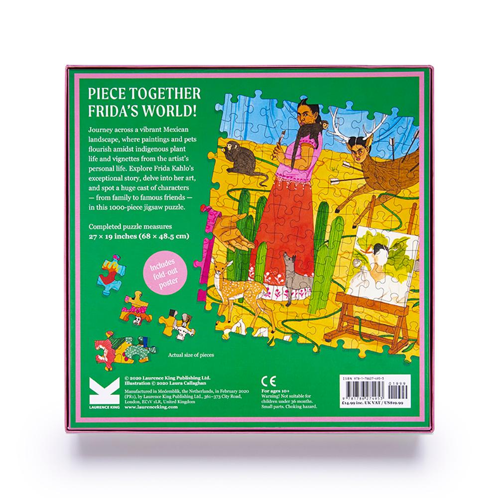 The World of Frida Kahlo: A Jigsaw Puzzle; 1000 pc