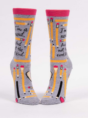 I'm A Nerd. And Not The Cool Kind. W-Crew Socks