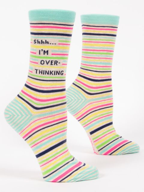 Shhh I’m Overthinking W-Crew Socks