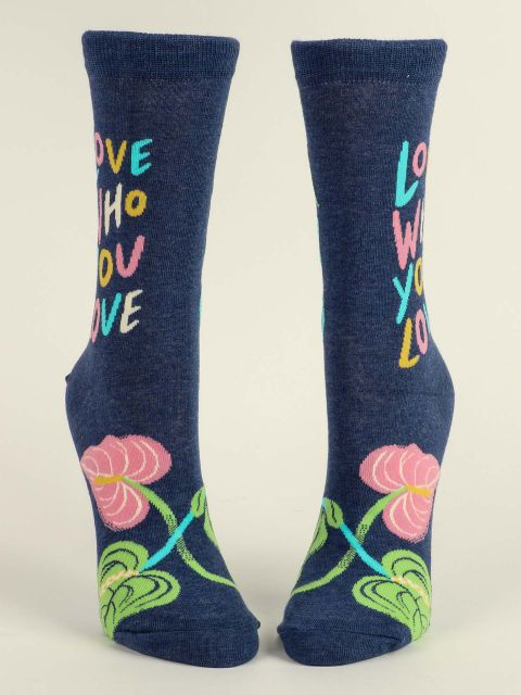 Love Who You Love W-Crew Socks