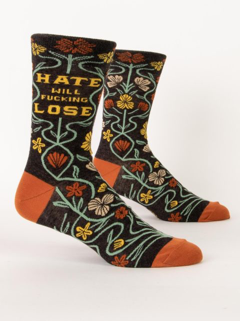 Hate Will F*cking Lose M-Crew Socks