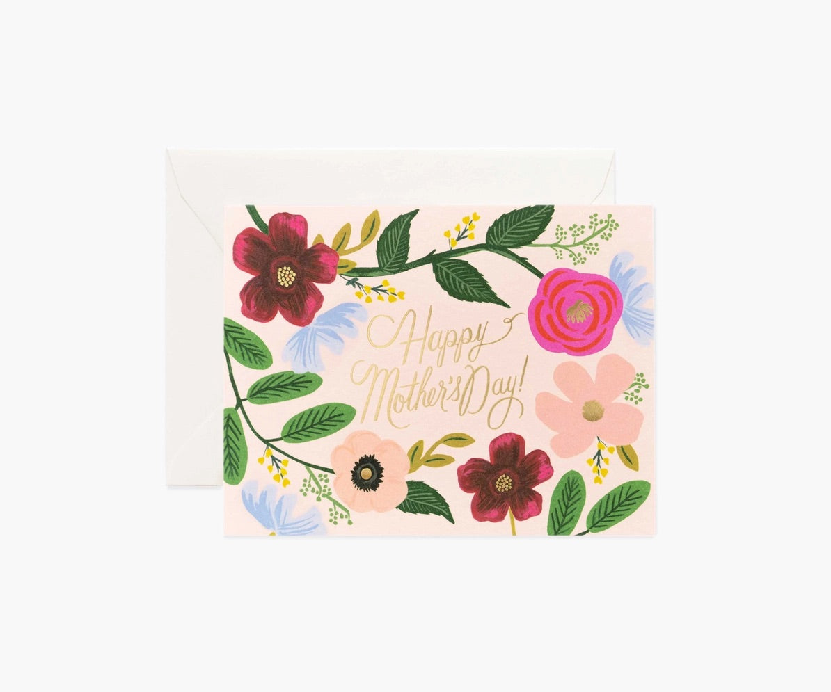 Wildflowers Mothers Day Card