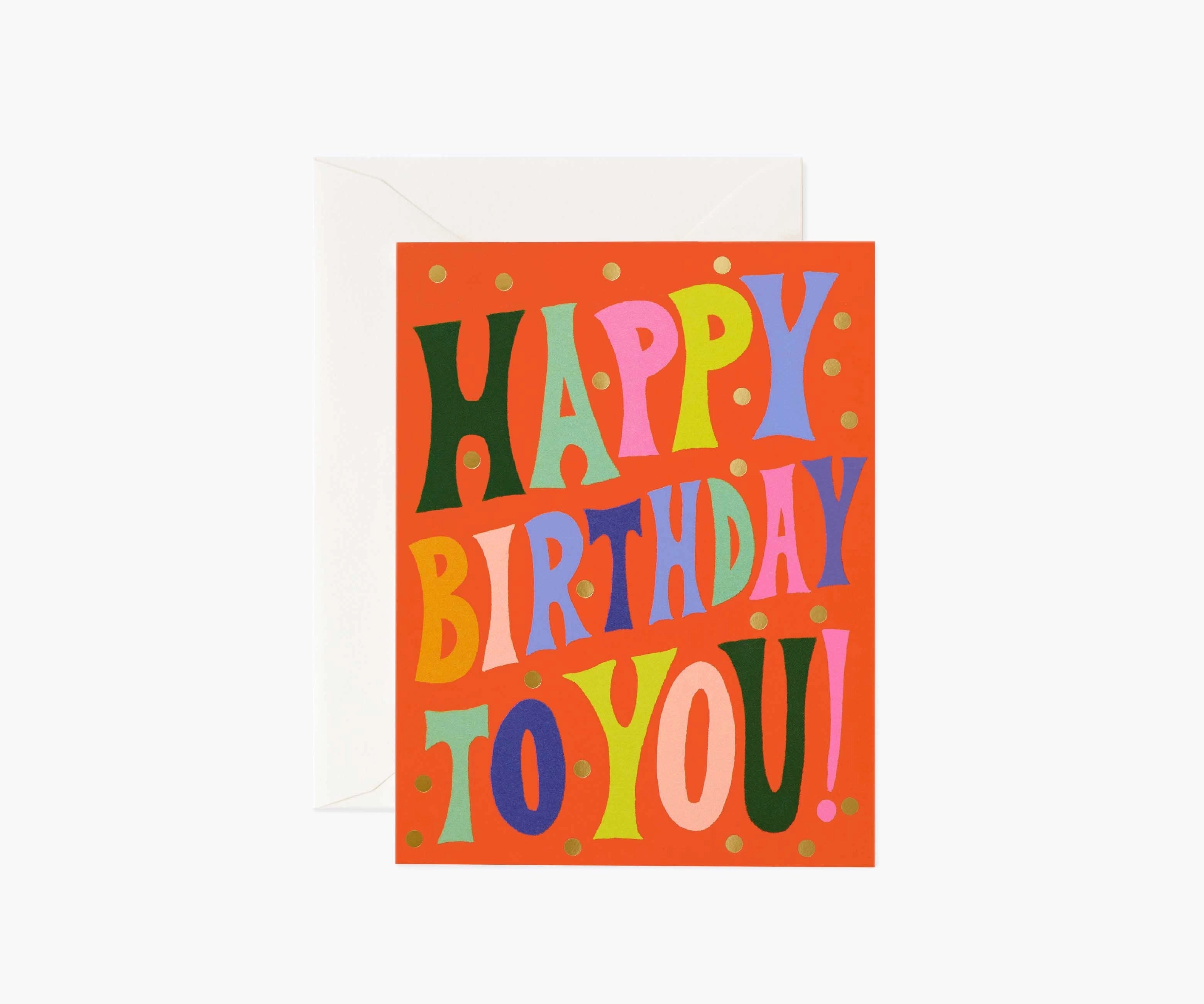 Groovy Birthday Card