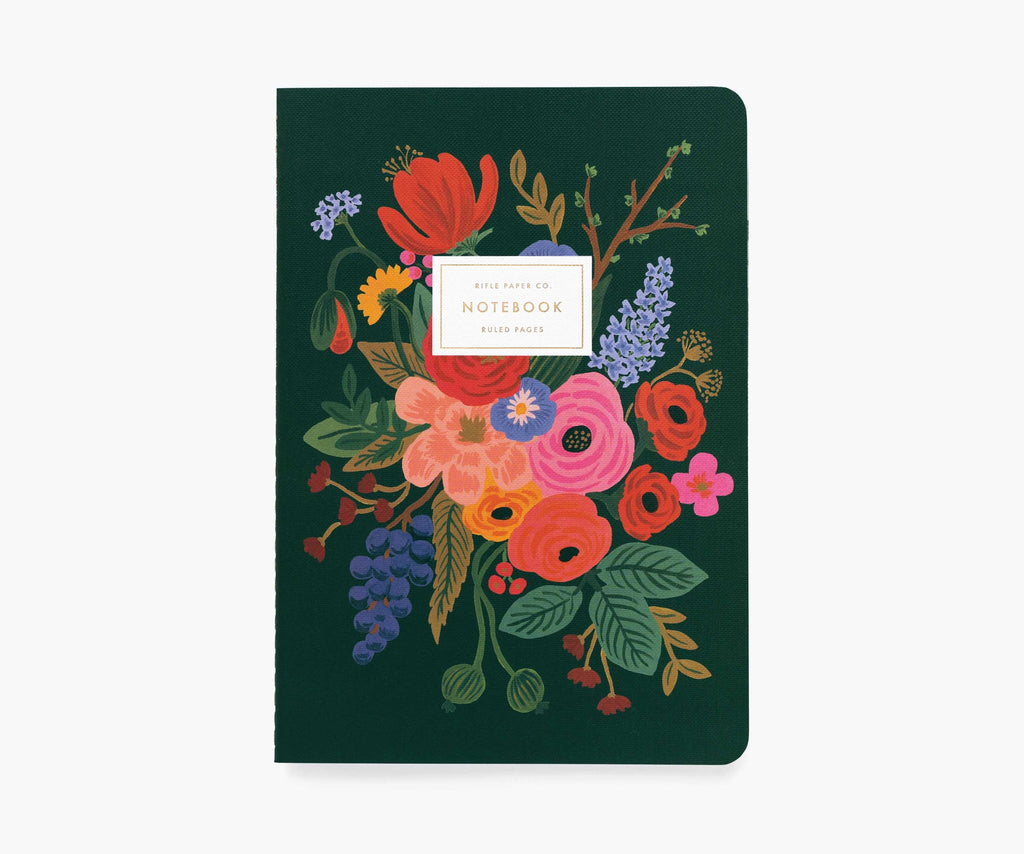 Garden Party Stitched Notebook Set
