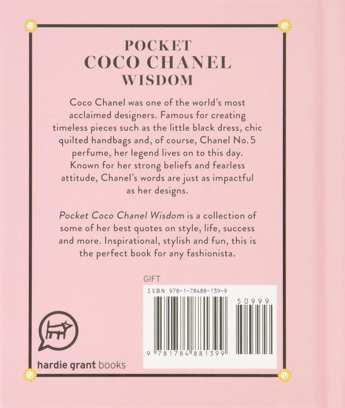 Pocket Coco Chanel Wisdom