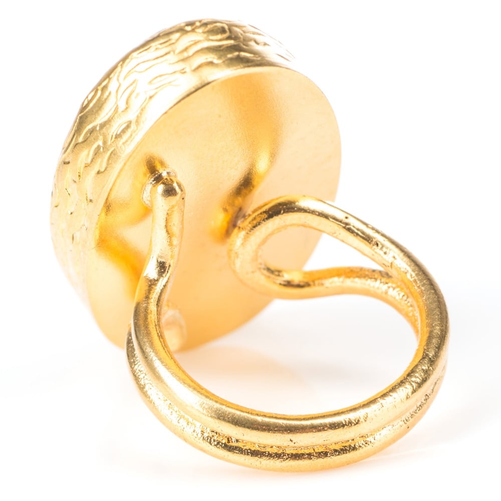 Large Oval Cocktail Ring