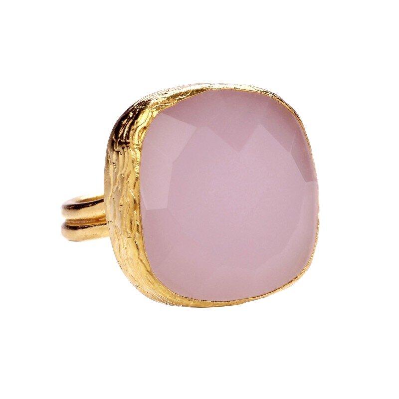 Large Square Cocktail Ring - One Strange Bird