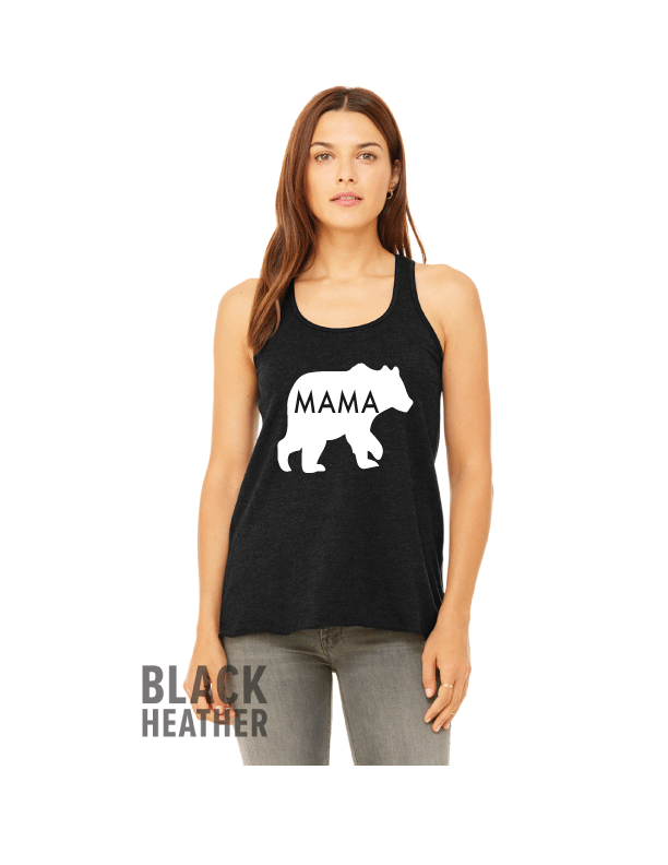 Mama Bear Flowy Tank - One Strange Bird
