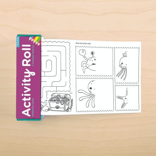 Mudpuppy Activity Rolls - One Strange Bird