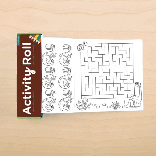 Mudpuppy Activity Rolls - One Strange Bird