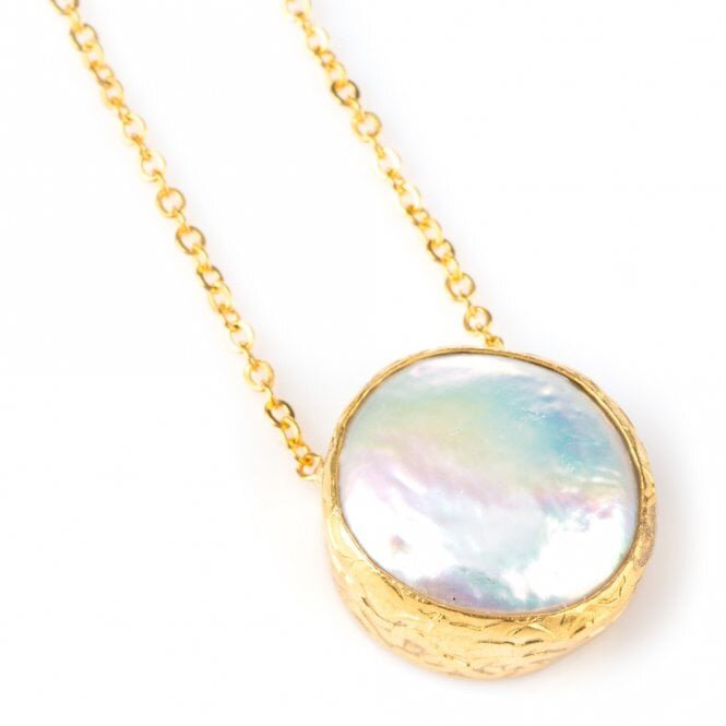 Simple Pearl Necklace - One Strange Bird