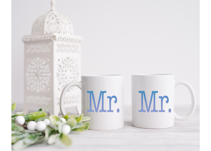 Mr. Mrs. Wedding/Engagement Mug