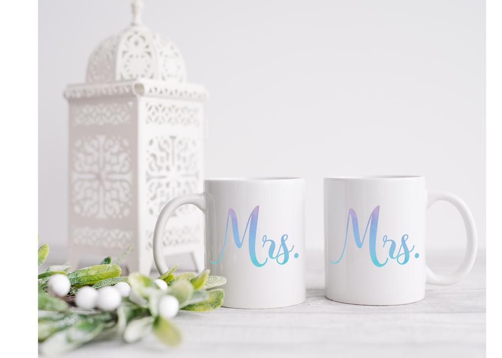 Mr. Mrs. Wedding/Engagement Mug