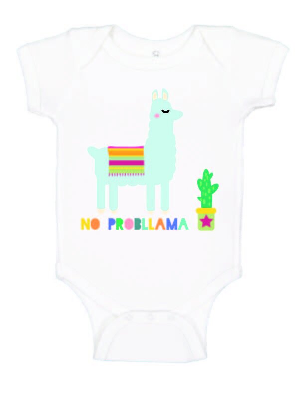 No Probllama Onesie/T-shirt - One Strange Bird