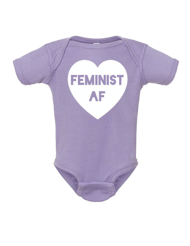 Feminist AF  Onesie - One Strange Bird