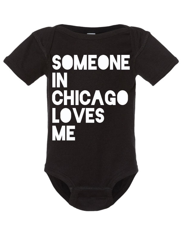 Someone in Chicago Loves Me Onesie (Colored)