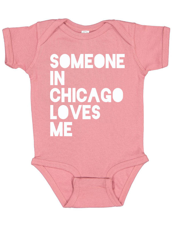 Someone in Chicago Loves Me Onesie (Colored)