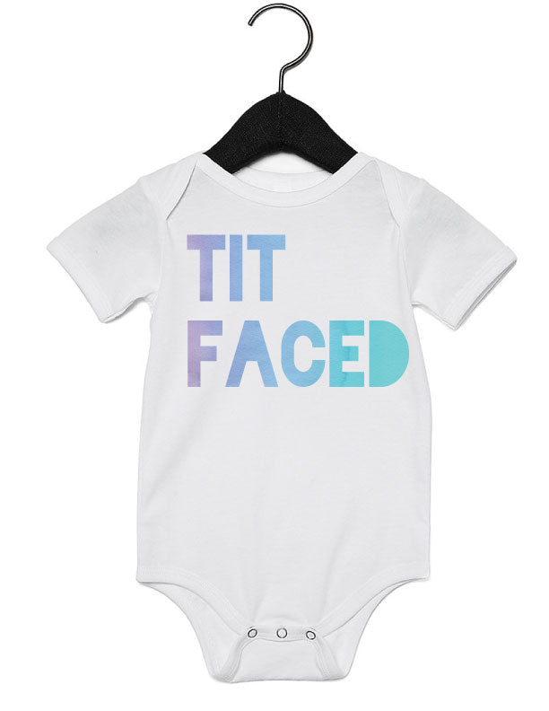 Tit Faced Baby Onesie