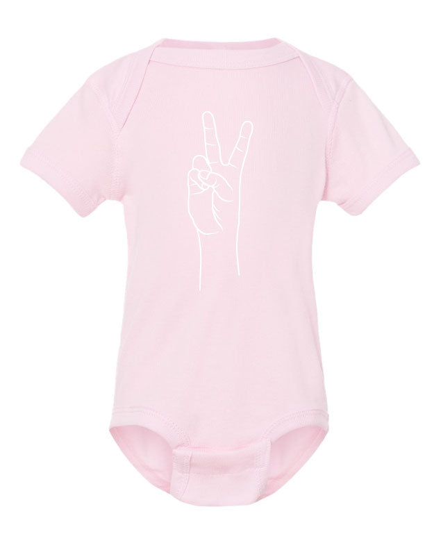 Peace hand Onesie