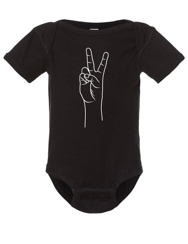 Peace hand Onesie