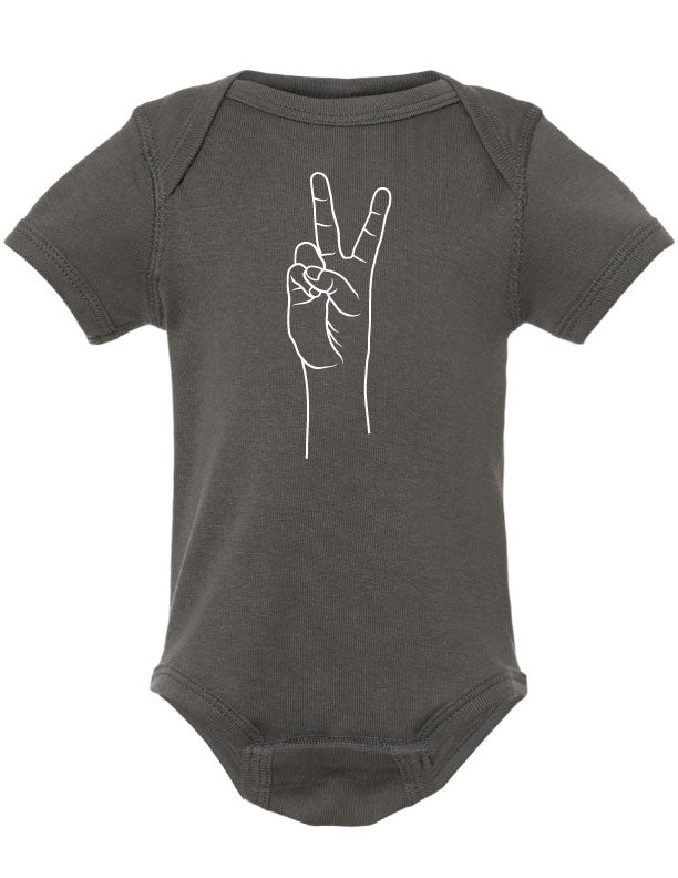 Peace hand Onesie