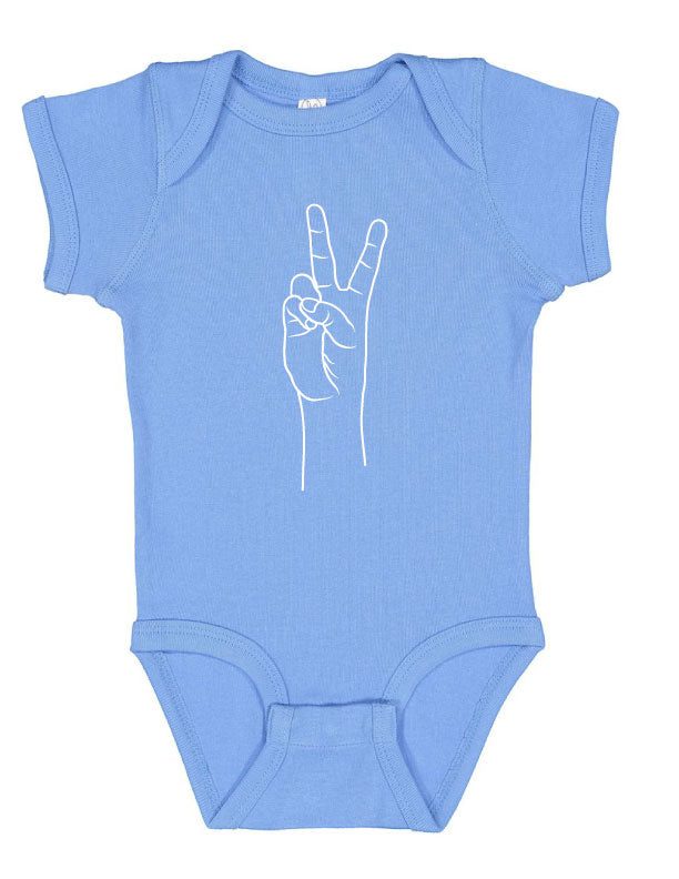 Peace hand Onesie