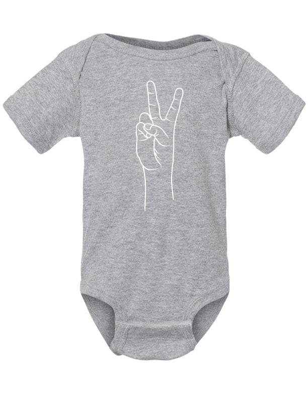 Peace hand Onesie