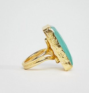 Large Square Cocktail Ring