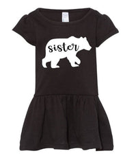 Sister Bear Kids Dress - One Strange Bird