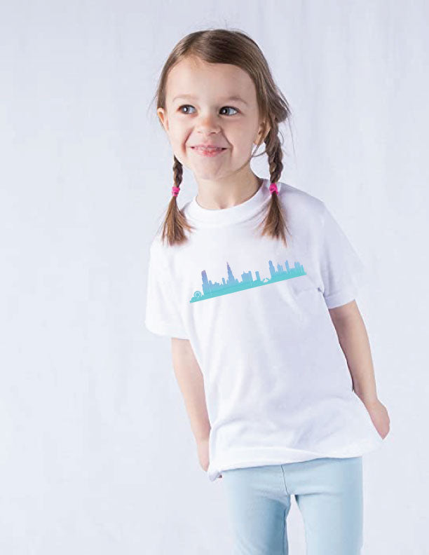 Chicago Skyline Onesie + T-Shirt
