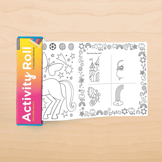 Mudpuppy Activity Rolls - One Strange Bird