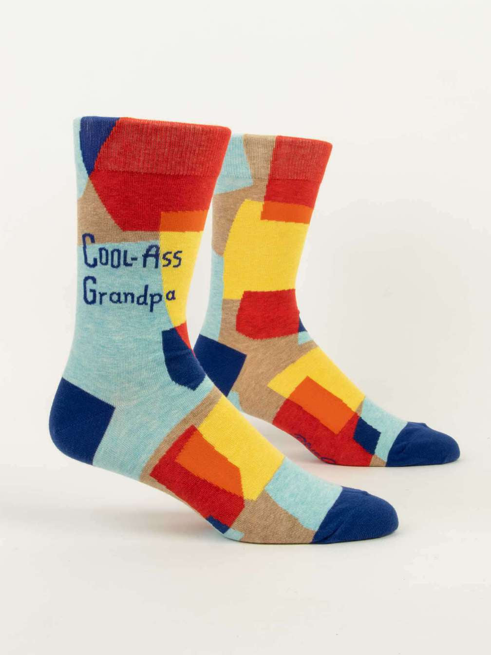 Cool-A$$ Grandpa M-Crew Socks - One Strange Bird