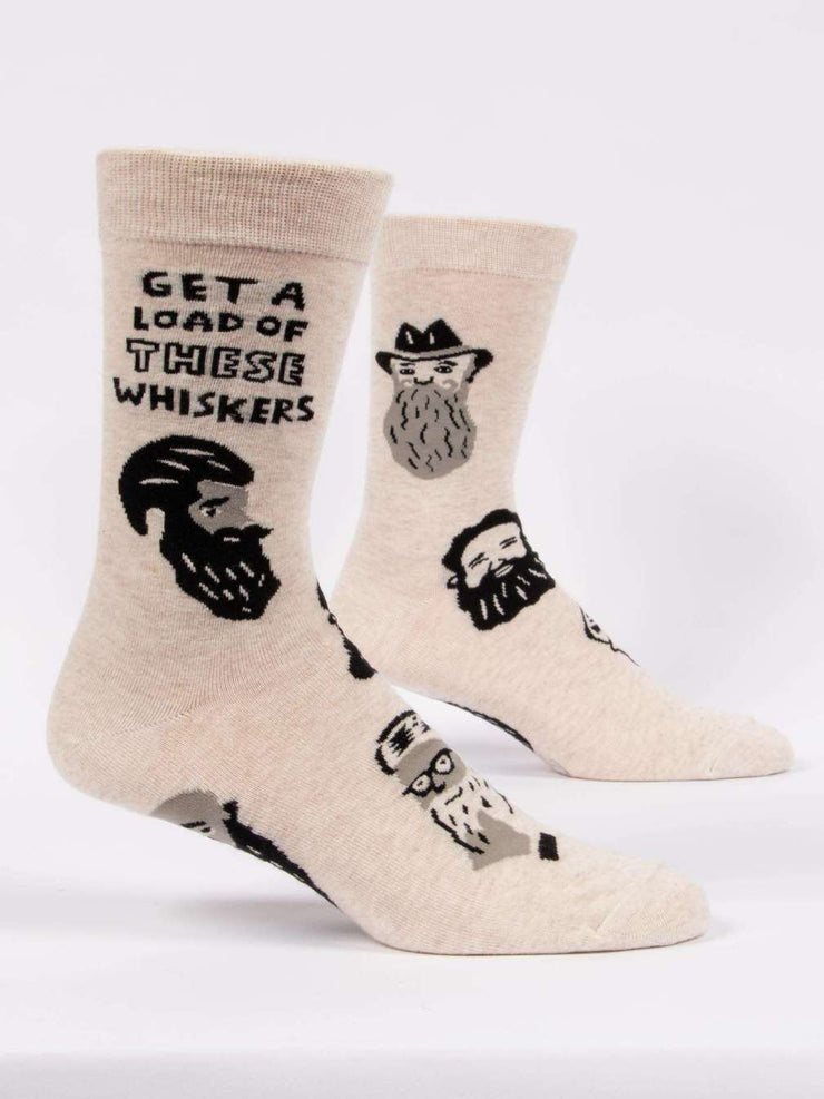Get A Load Of These Whiskers M-Crew Socks - One Strange Bird